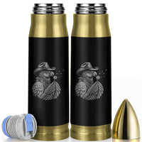Funny Cowboy Hoatzin Bullet Tumbler Blowing Dandelion Western Bird Gift