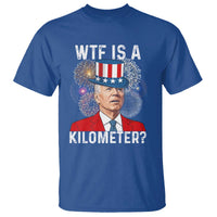 WTF is A Kilometer T Shirt Funny 4th of July