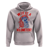 WTF is A Kilometer Hoodie Patriotic Eagle 4th of July USA American Flag