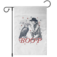 Boop Eagle Garden Flag Western Cowboy Patriotic 4th of July