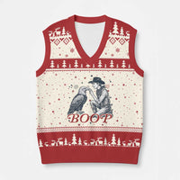 Boop Eagle V-Neck Knit Sweater Vest Western Cowboy Patriotic 4th of July