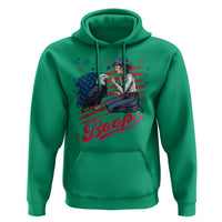 Boop Eagle Hoodie Western Cowgirl Patriotic USA American 4th of July