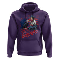 Boop Eagle Hoodie Western Cowgirl Patriotic USA American 4th of July