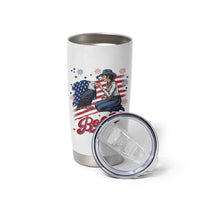 Boop Eagle Tumbler Cup Western Cowgirl Patriotic USA American 4th of July