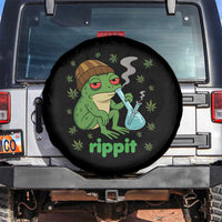 Rippit Frog Spare Tire Cover Funny 420 Stoner Weed Humor - Wonder Print Shop