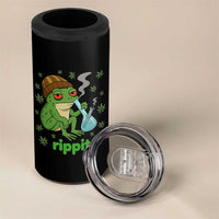 Rippit Frog 4 in 1 Can Cooler Tumbler Funny 420 Stoner Weed Humor - Wonder Print Shop