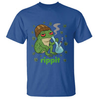Rippit Frog T Shirt Funny 420 Stoner Weed Humor - Wonder Print Shop