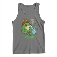 Rippit Frog Tank Top Funny 420 Stoner Weed Humor - Wonder Print Shop