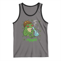 Rippit Frog Tank Top Funny 420 Stoner Weed Humor - Wonder Print Shop