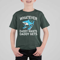 Funny Tralalero Tralala Meme T Shirt For Kid Whatever Daddy Wants Daddy Gets - Wonder Print Shop