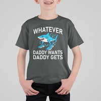 Funny Tralalero Tralala Meme T Shirt For Kid Whatever Daddy Wants Daddy Gets - Wonder Print Shop