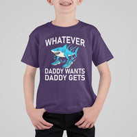 Funny Tralalero Tralala Meme T Shirt For Kid Whatever Daddy Wants Daddy Gets - Wonder Print Shop