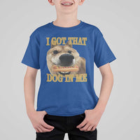 Funny Shiba Inu Dog Meme T Shirt For Kid I Got That Dog In Me - Wonder Print Shop