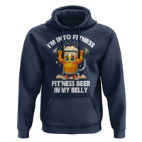 Funny Beer Lover Hoodie I Am Into Fitness Beer in My Belly - Wonder Print Shop