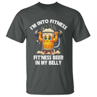 Funny Beer Lover T Shirt I Am Into Fitness Beer in My Belly - Wonder Print Shop