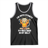 Funny Beer Lover Tank Top I Am Into Fitness Beer in My Belly - Wonder Print Shop