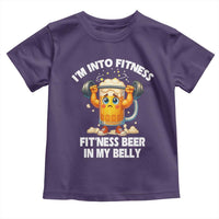 Funny Beer Lover Toddler T Shirt I Am Into Fitness Beer in My Belly - Wonder Print Shop
