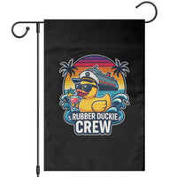 Funny Rubber Duckie Cruise Garden Flag - Wonder Print Shop