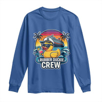 Funny Rubber Duckie Cruise Long Sleeve Shirt - Wonder Print Shop