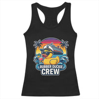 Funny Rubber Duckie Cruise Racerback Tank Top - Wonder Print Shop