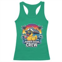 Funny Rubber Duckie Cruise Racerback Tank Top - Wonder Print Shop