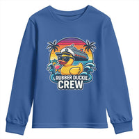 Funny Rubber Duckie Cruise Youth Sweatshirt - Wonder Print Shop