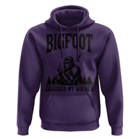 Bigfoot Grabbed My Wiener Hoodie Funny Sasquatch Camping - Wonder Print Shop