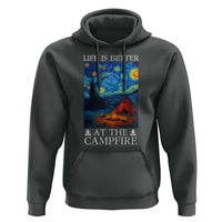 Funny Camping Hoodie Life Is Better At The Campfire - Wonder Print Shop