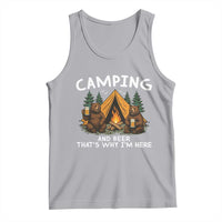 Funny Camping Beer Tank Top Bear Drinking Lover Gift - Wonder Print Shop