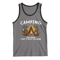 Funny Camping Beer Tank Top Bear Drinking Lover Gift - Wonder Print Shop