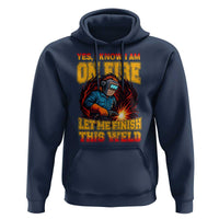 Funny Welding Bigfoot Hoodie Cryptid Welder Sasquatch - Wonder Print Shop