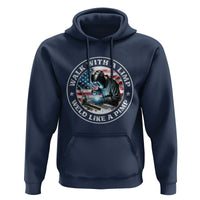 Walk With A Limp Weld Like A Pimp Hoodie Funny Welding Welder Patriotic American Flag - Wonder Print Shop