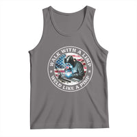 Walk With A Limp Weld Like A Pimp Tank Top Funny Welding Welder Patriotic American Flag - Wonder Print Shop