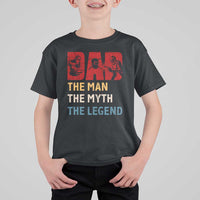 Dad The Man The Myth The Legend T Shirt For Kid Funny Welder Welding - Wonder Print Shop