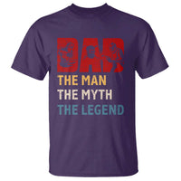 Dad The Man The Myth The Legend T Shirt Funny Welder Welding - Wonder Print Shop