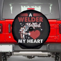 Funny Welding Welder Wife Girlfriend Spare Tire Cover - Wonder Print Shop