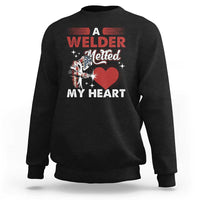 Funny Welding Welder Wife Girlfriend Sweatshirt - undefined