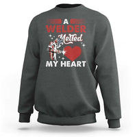 Funny Welding Welder Wife Girlfriend Sweatshirt - undefined
