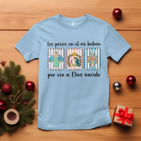 Nativity Scene Christian Christmas T Shirt Feliz Navidad - Wonder Print Shop