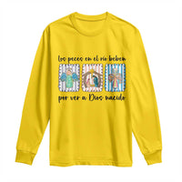 Nativity Scene Christian Christmas Long Sleeve Shirt Feliz Navidad - undefined
