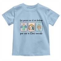 Nativity Scene Christian Christmas Toddler T Shirt Feliz Navidad - Wonder Print Shop