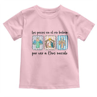 Nativity Scene Christian Christmas Toddler T Shirt Feliz Navidad - Wonder Print Shop