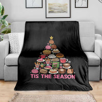 Tis The Season Mexican Christmas Throw Blanket - Wonder Print Shop