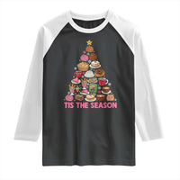Tis The Season Mexican Christmas Raglan Shirt - Wonder Print Shop