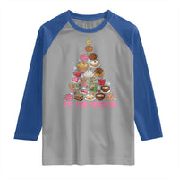 Tis The Season Mexican Christmas Raglan Shirt - Wonder Print Shop