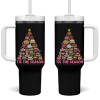 Tis The Season Mexican Christmas Tumbler With Handle - Wonder Print Shop