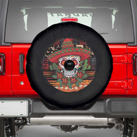 Sugar Skull Mexican Christmas Spare Tire Cover - Wonder Print Shop