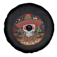 Sugar Skull Mexican Christmas Spare Tire Cover - Wonder Print Shop