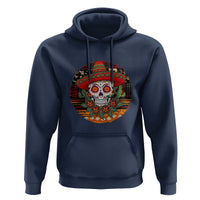 Sugar Skull Mexican Christmas Hoodie - Wonder Print Shop