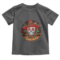 Sugar Skull Mexican Christmas Toddler T Shirt - Wonder Print Shop